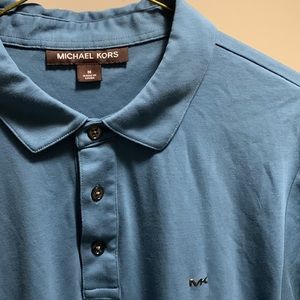 Michael Kors men’s blue polo Medium M